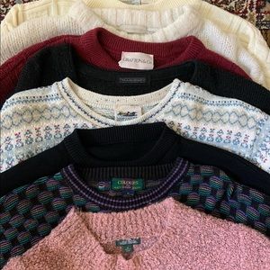 Vintage knit sweater drop coming soon !